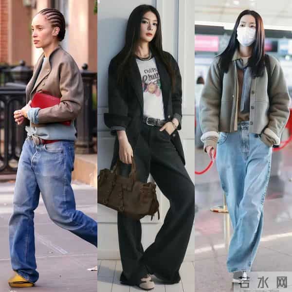 “阔腿裤+平底鞋”，才是今年冬天的正确打开方式！