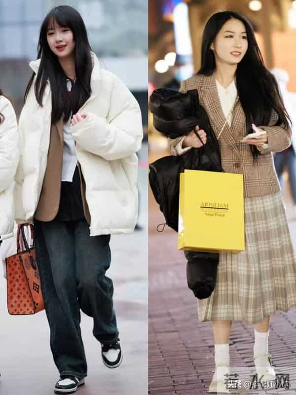 被成都太古里“羽绒服叠穿”惊艳了！保暖又高级，适合普通人借鉴