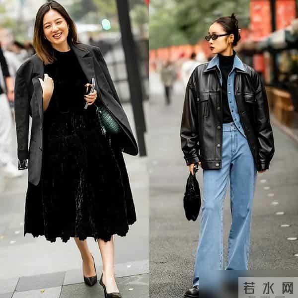 看到立冬的成都街拍才发现：满大街的“慵懒风”外套穿搭，太飒了