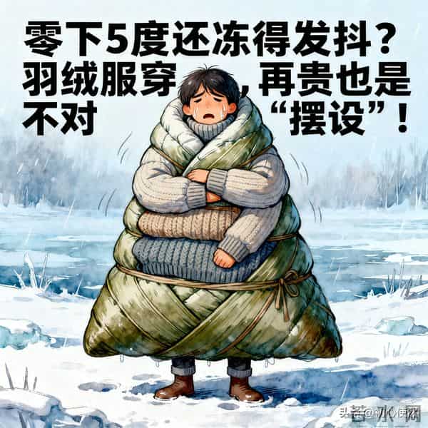 零下5度还冻得发抖？羽绒服穿不对，再贵也是“摆设”！