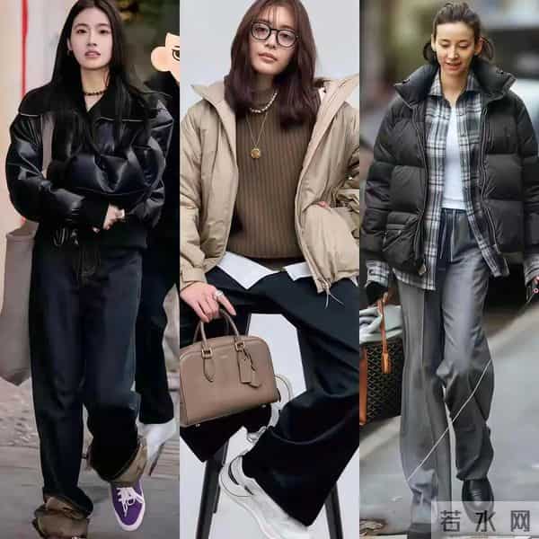 今年冬天“短羽绒服”又火了，这样穿时髦又显高！