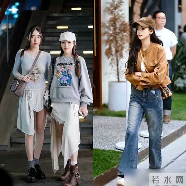 看到立冬的成都街拍才发现：满大街的“慵懒风”外套穿搭，太飒了