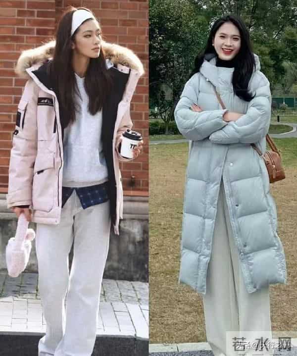 “羽绒服”新穿法火了，会穿和不会穿区别真大，穿错显老没气质