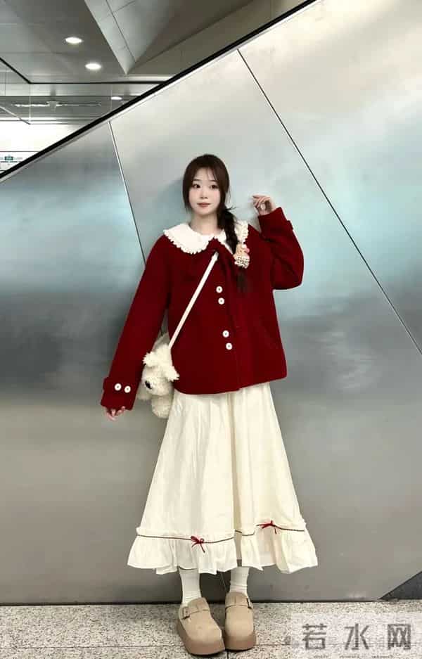 圣诞氛围感就这么穿