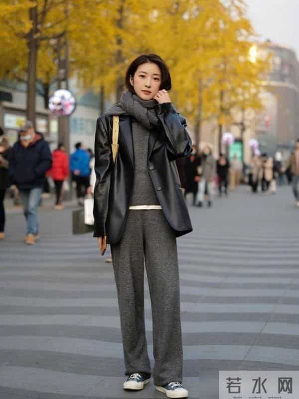 今冬流行“毛衣＋毛呢裤”，洋气温柔又显高，特有淑女气质！