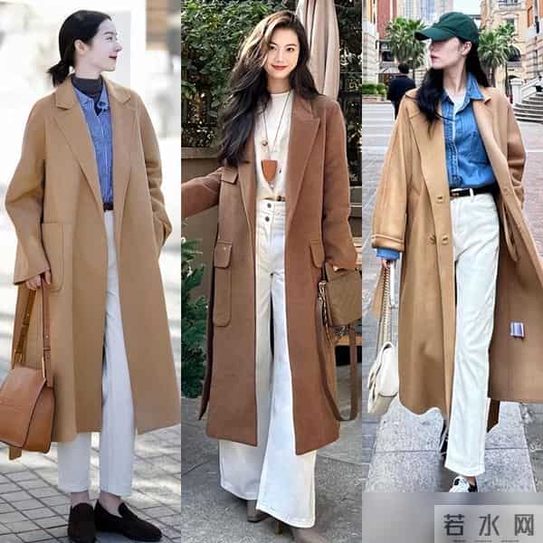 冬天要有一条“白裤子”，搭配羽绒服减龄时髦，搭配大衣洋气高级