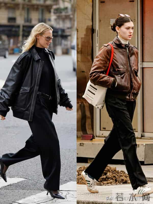 秋冬“街拍感松弛懒人友好ins穿搭”｜长款大衣、夹克，随性氛围