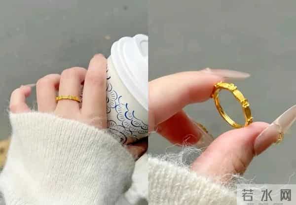 小克重黄金戒指能戴吗？这6款真的好好看，闭眼入也不肉疼！