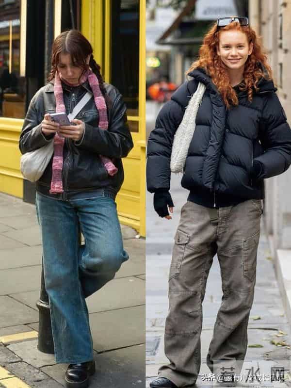 秋冬“街拍感松弛懒人友好ins穿搭”｜长款大衣、夹克，随性氛围