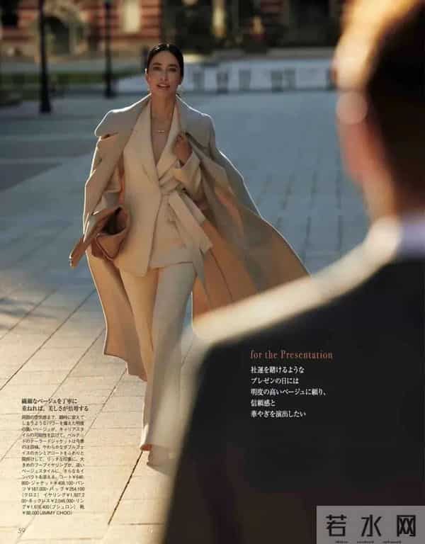 冬天的大衣，还是与阔腿裤更配哦！