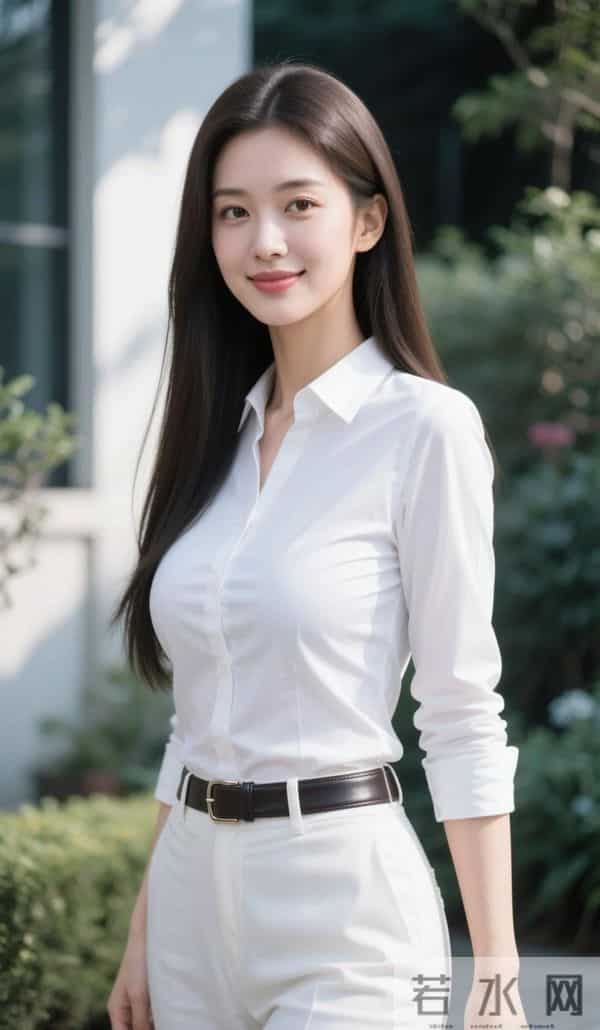 《白衫里的松弛感》