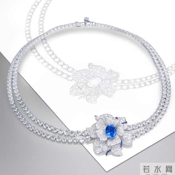 『珠宝』Mouawad 推出 Windflower 高级珠宝套装：风信子花