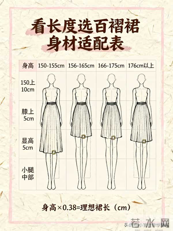 今年必穿百褶半身裙穿搭干货-选款，百褶半身裙熟龄高级感