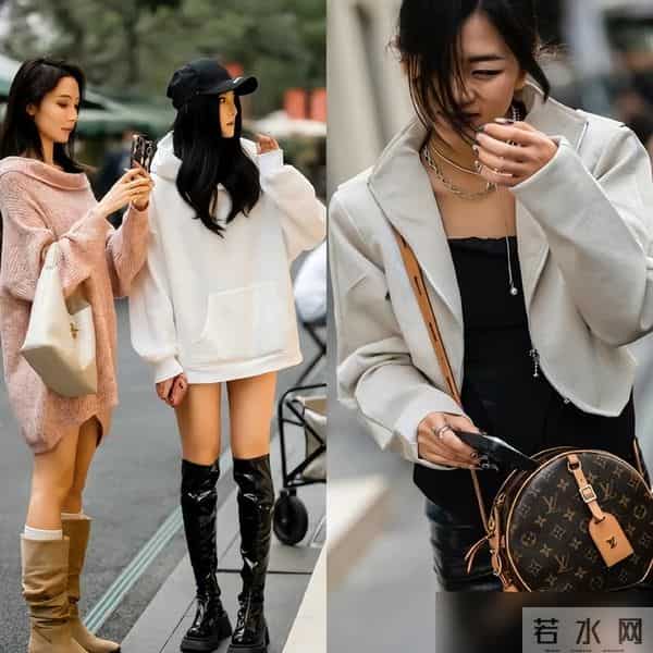 看到立冬的成都街拍才发现：满大街的“慵懒风”外套穿搭，太飒了