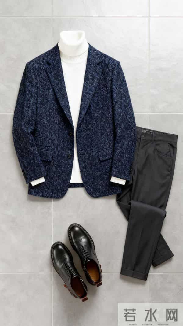 男生秋冬高级感穿搭：10套配色公式，轻松拿捏氛围感