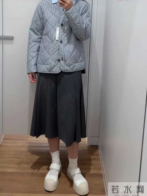 优衣库这件条纹棉服，把早八人的“舒适+好看”焊死了！
