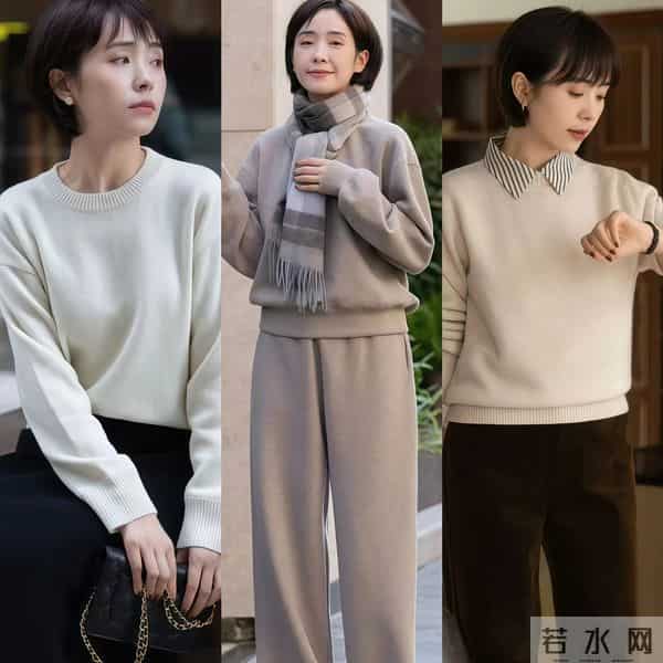 这3种颜色的毛衣，才是今冬的“顶流”，高级又气质！