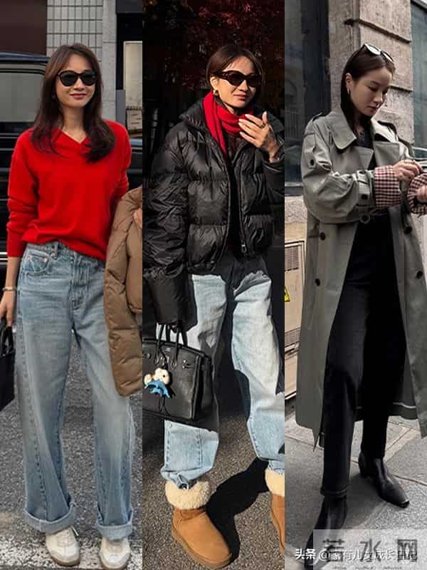 秋冬“复古+吸睛”穿搭｜6组公式，酒红、咖色照搬就有博主范