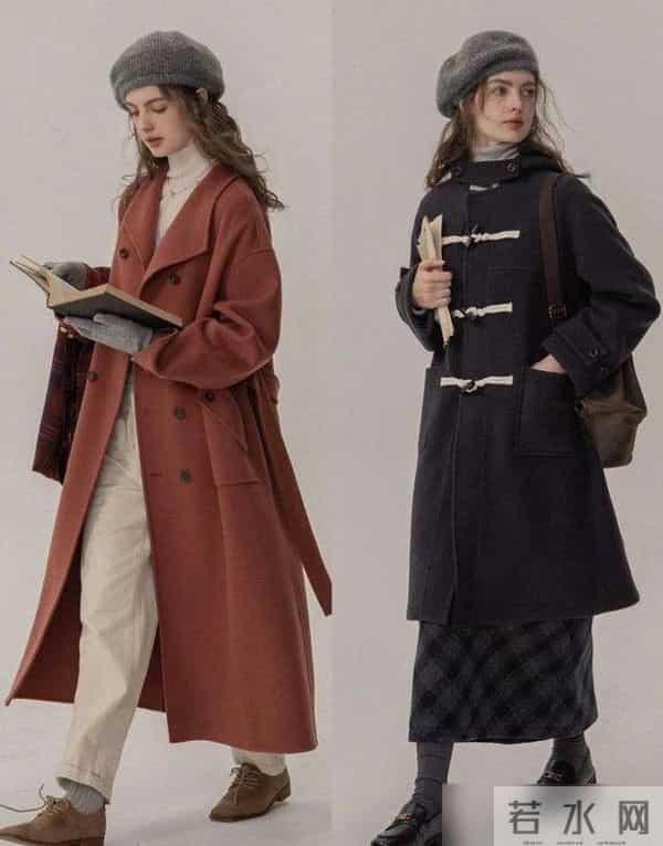 今冬火了这种穿法：大衣+贝雷帽，羽绒服+贝雷帽，时髦显气质