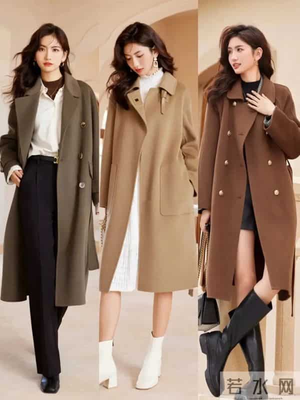 今冬最火搭配：大衣+长筒靴、短靴，保暖舒适又飒又美！