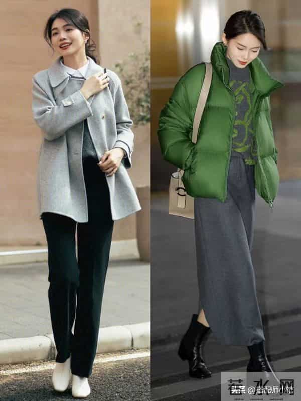 入冬才发现，乐福鞋不兴了，满街都是“齐踝靴”，洋气显高还保暖