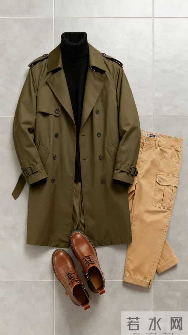 男生秋冬高级感穿搭：10套配色公式，轻松拿捏氛围感