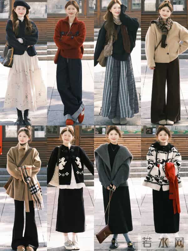 做个会穿搭的女孩子 好看的冬装也可以抗冻