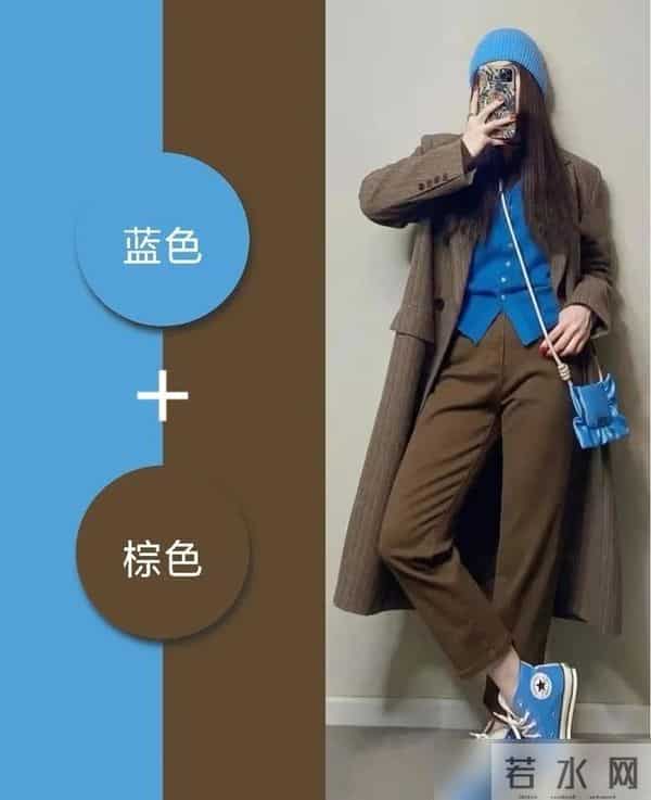 回头率超高的“绝美配色”穿搭，秋冬衣服这样搭，简单又高级
