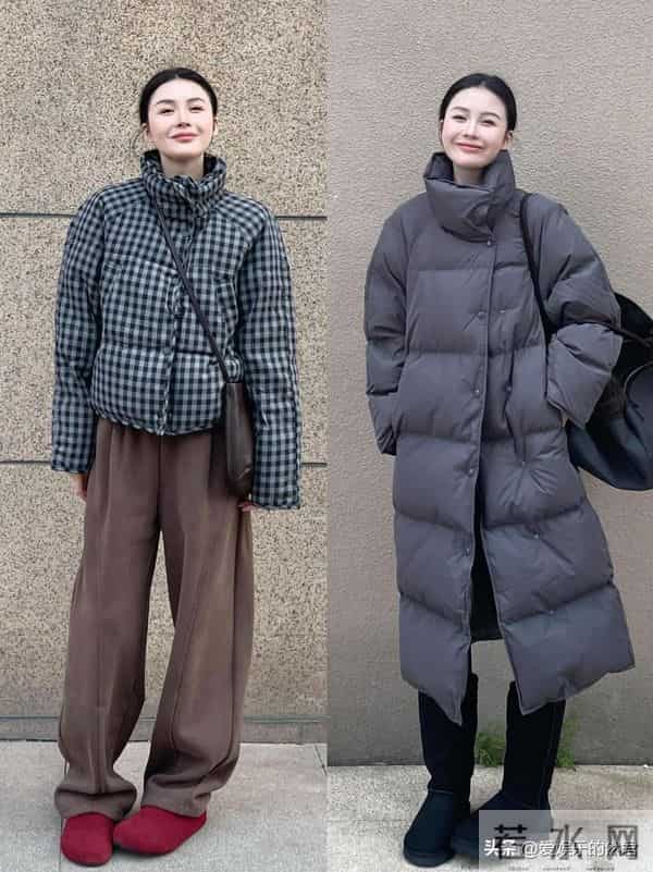保暖又时尚大气的羽绒服搭配来了，搭配保暖套装不仅美，还高级