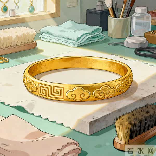 古法黄金手镯保养诀窍：这样戴十年依然光彩照人！