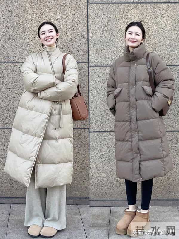 保暖又时尚大气的羽绒服搭配来了，搭配保暖套装不仅美，还高级