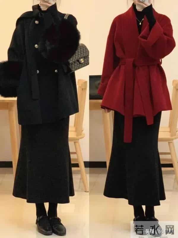 冬季不露腿穿搭不重样