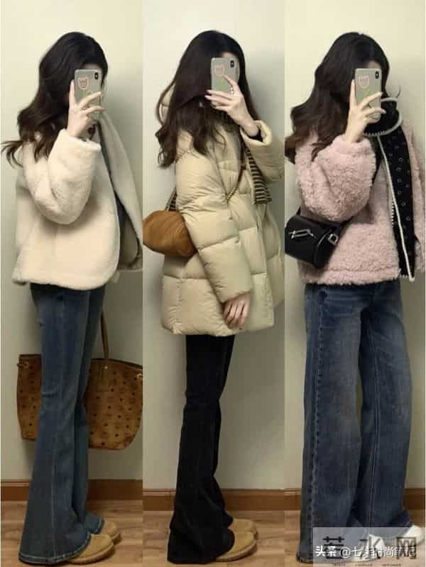 秋冬基础款穿搭，简单穿也好看