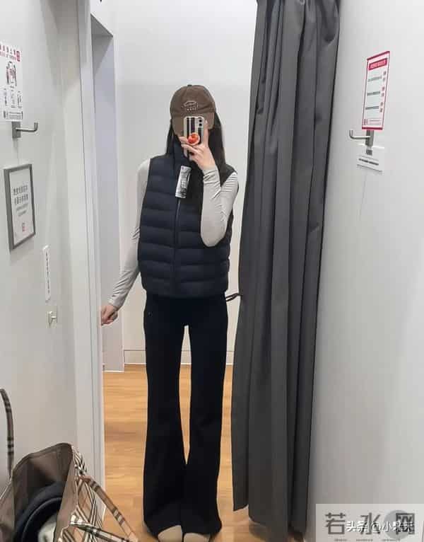 优衣库这童装马甲，直接把“显瘦保暖”焊在秋冬穿搭里了！