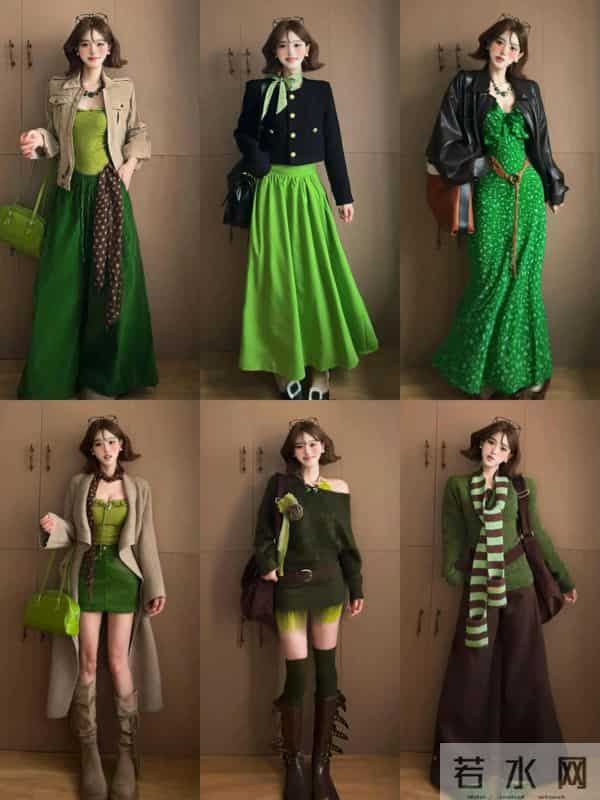 救命！这姐们把“复古童话风穿搭”焊死，每套都美到想偷穿