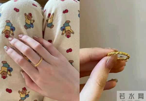 小克重黄金戒指能戴吗？这6款真的好好看，闭眼入也不肉疼！