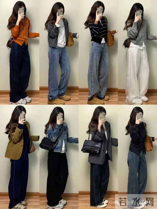 104套秋冬穿搭，每天搭配不重样