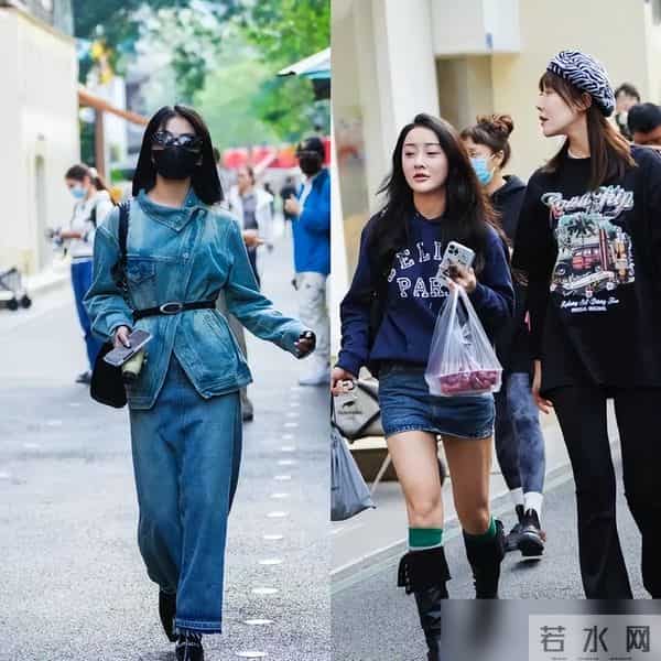 看到立冬的成都街拍才发现：满大街的“慵懒风”外套穿搭，太飒了