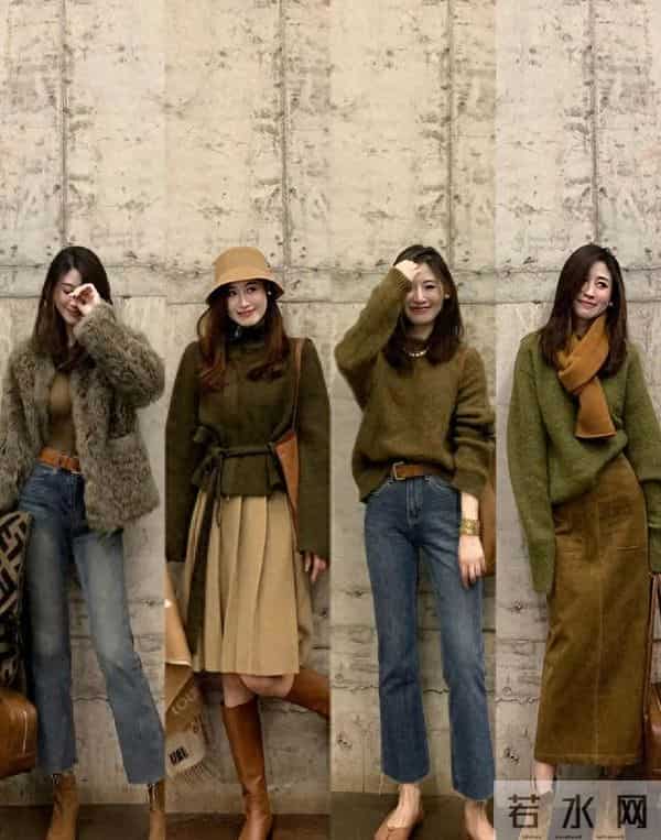 “大地色+经典款”秋冬穿搭模板，通勤约会都适配，越穿越有味道