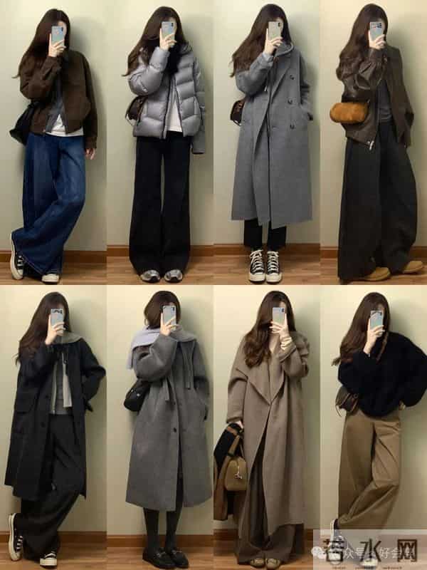 104套秋冬穿搭，每天搭配不重样
