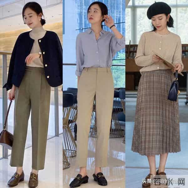 今秋最上头的搭配，就靠这一身“九分裤+乐福鞋”撑住