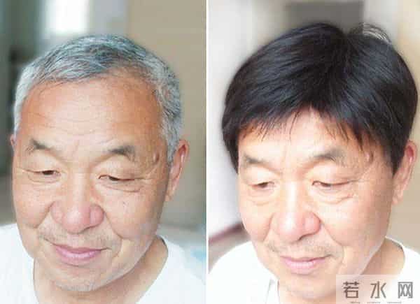 为什么说：男人老了，尽量别“染黑白发”？看完3组素人对比就懂