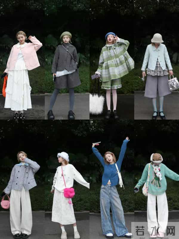 秋冬穿搭“甜酷调色盘”！这一墙搭配把“清新松弛感”焊到离谱