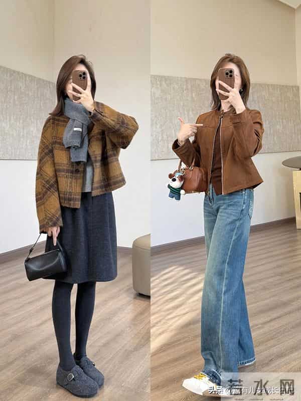 体制内女性秋冬“大地色+松弛感”穿搭：5组公式，得体又显贵