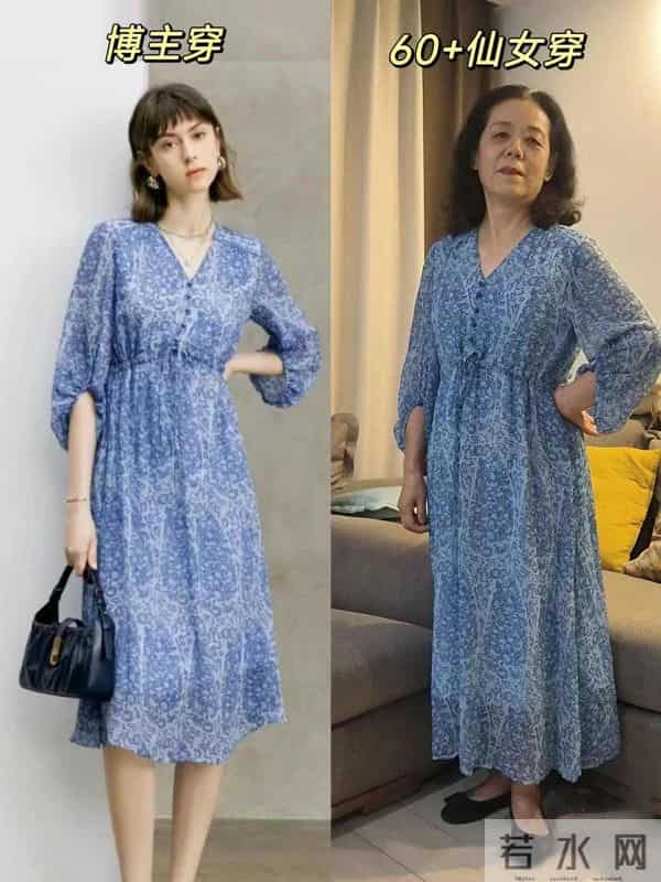 为什么劝大妈们别模仿“年轻人穿搭”？看3组对比就懂，差别太大