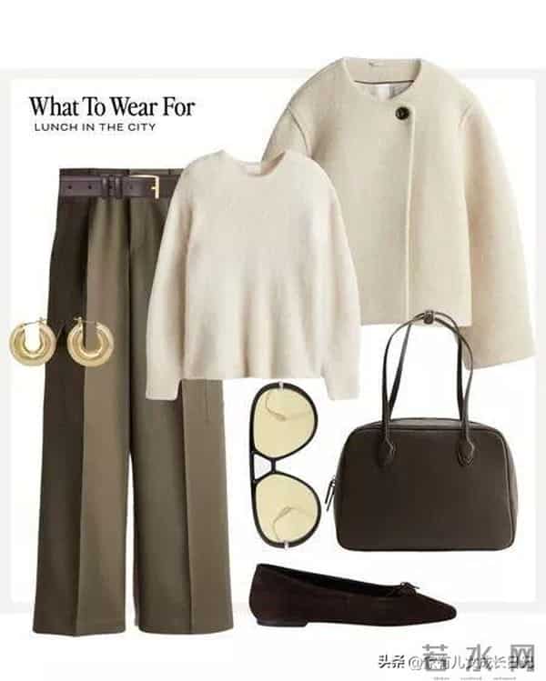 秋冬ins博主大衣+内搭，“极简高级感穿搭”｜通勤出街都显贵