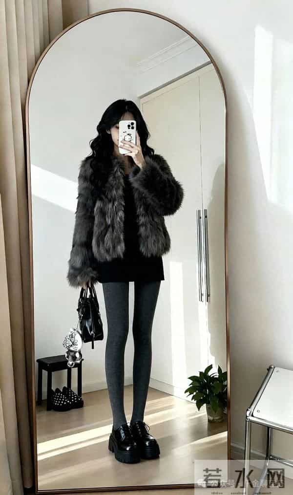 黑灰系拉松弛感穿搭“王炸杀招”！极简高级焊死！素人日常超绝！