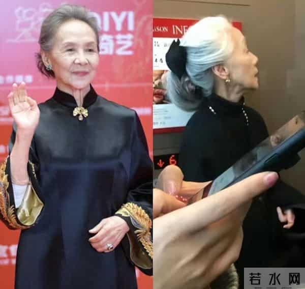 被这位60+白发奶奶惊艳到！长相不出众衣品却高级，美得优雅