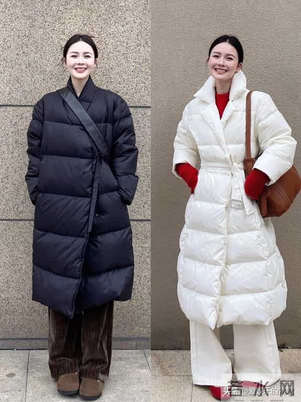 保暖又时尚大气的羽绒服搭配来了，搭配保暖套装不仅美，还高级