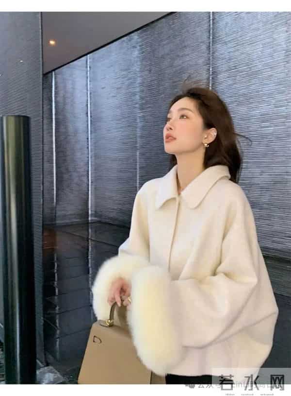 2025秋冬爆款小个子必收的蔷薇斗篷大衣，四色美到犯规